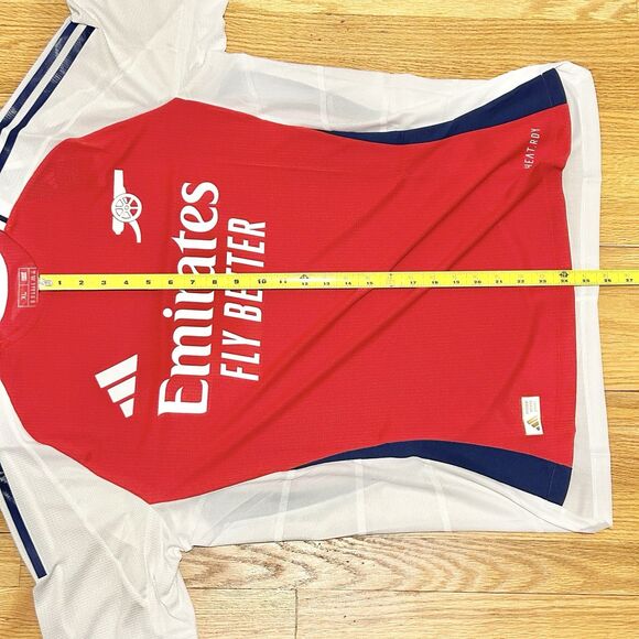 Adidas Arsenal Home 24/25 Men’s Size L-XL Red Blue White Authentic Soccer Jersey - Picture 11 of 13